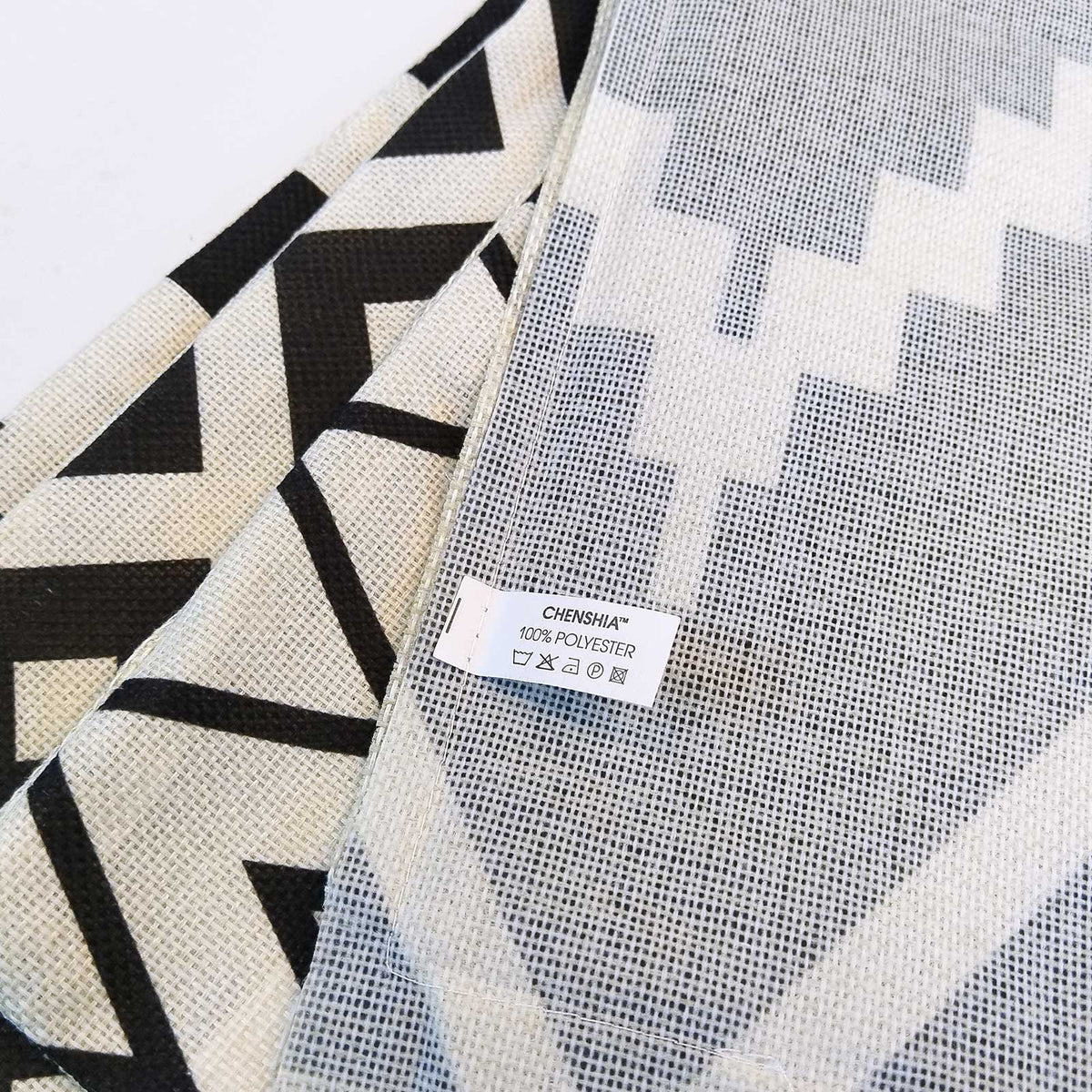 Linen Cotton Cushion Covers 45 x 45 cm - 4 Pack