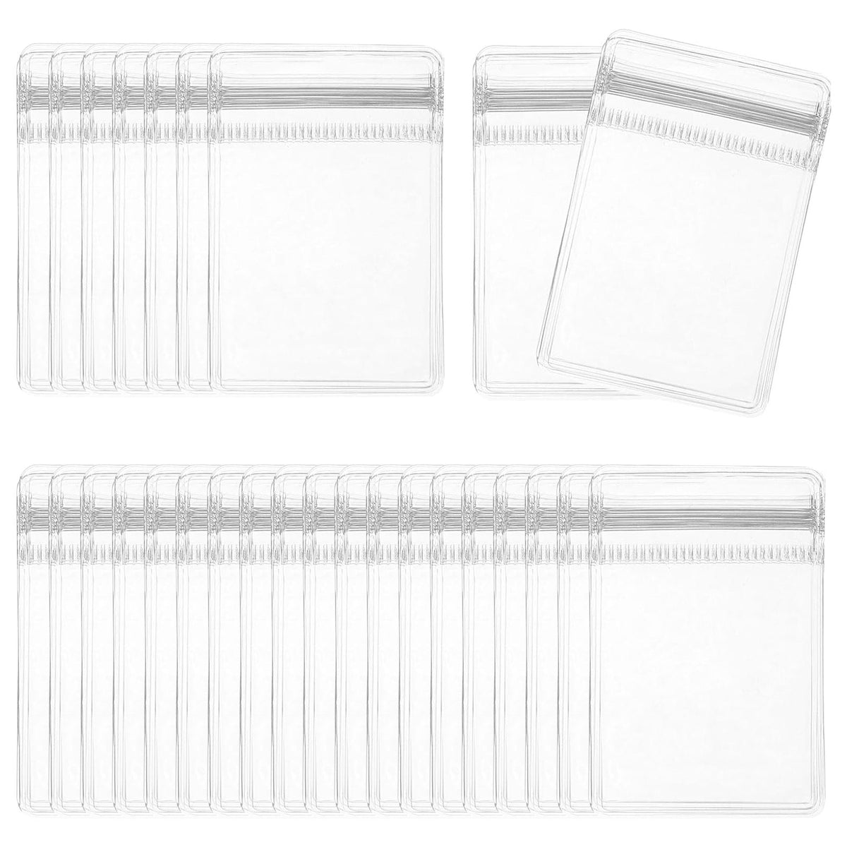 100-Piece Anti-Tarnish Jewellery Bags with Zipper Lock