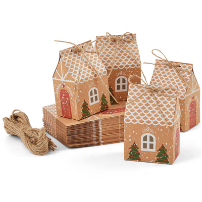 Christmas Kraft Gift Boxes