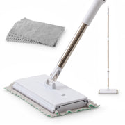 Snap-Grip Flat Mop - Zero-Touch Cloth Release