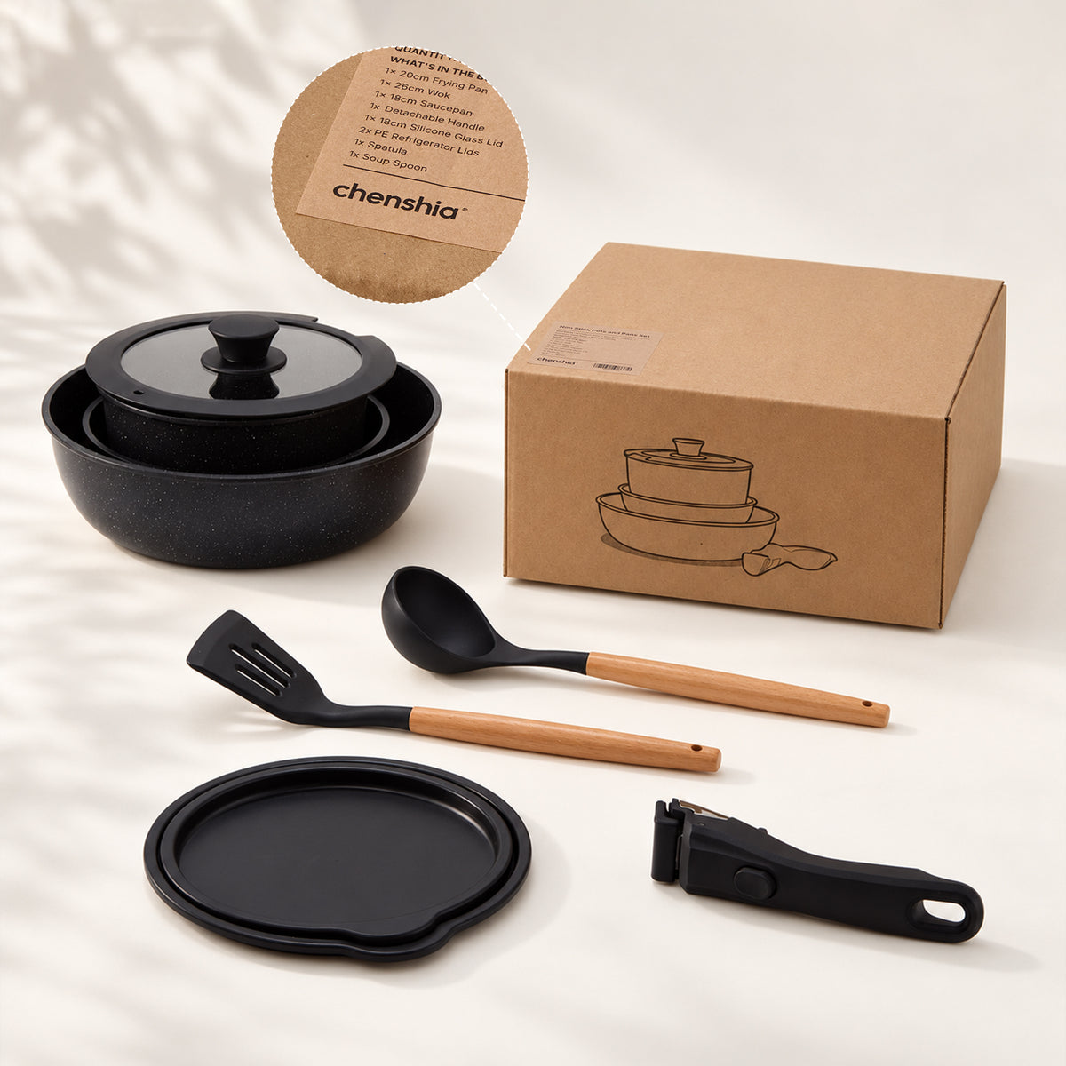 9-Piece Non-Stick Cookware Set