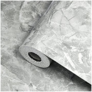 Grey Marble-Effect Self-Adhesive Vinyl Roll | 40 cm × 3 m