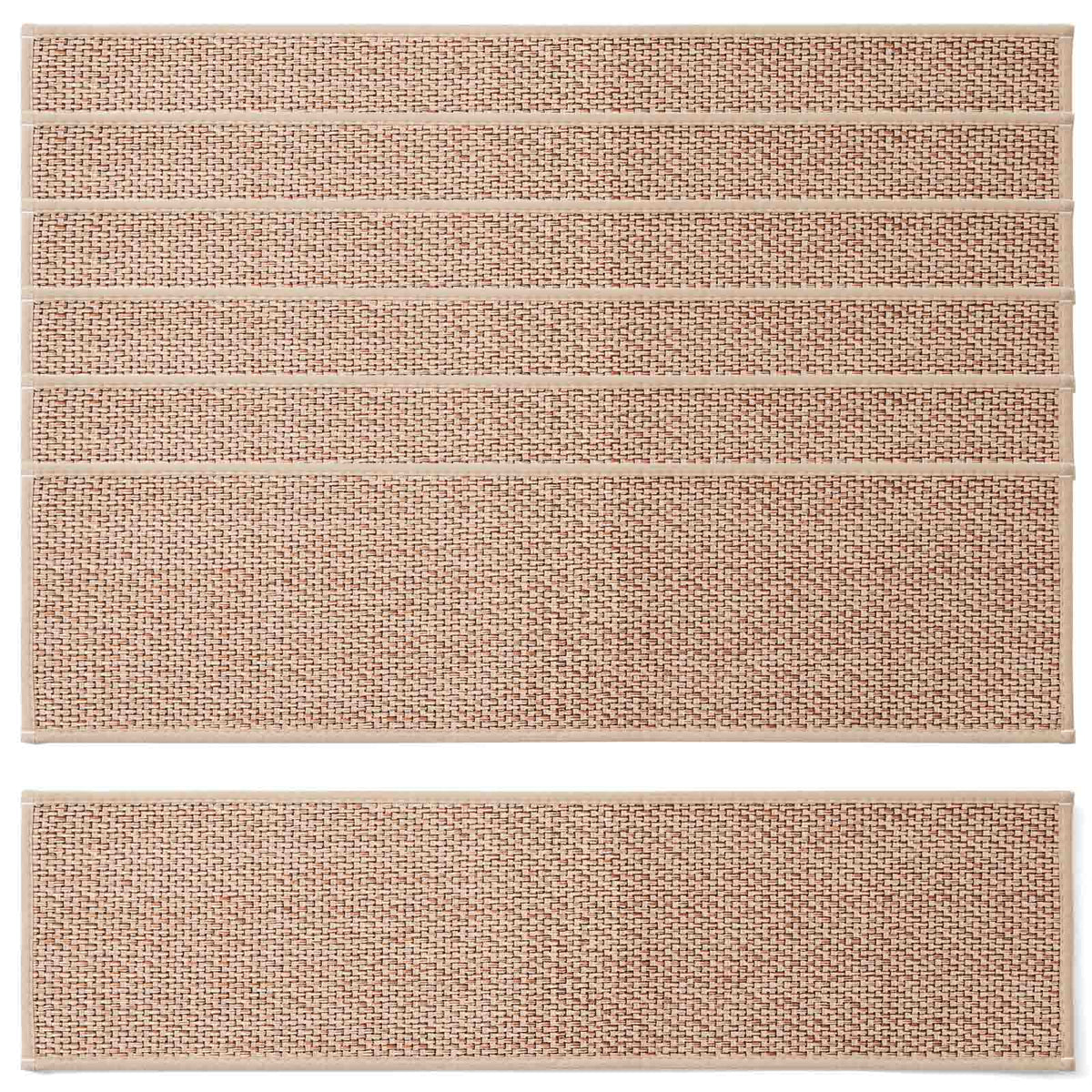 Peel-and-Stick Stair Carpet Treads