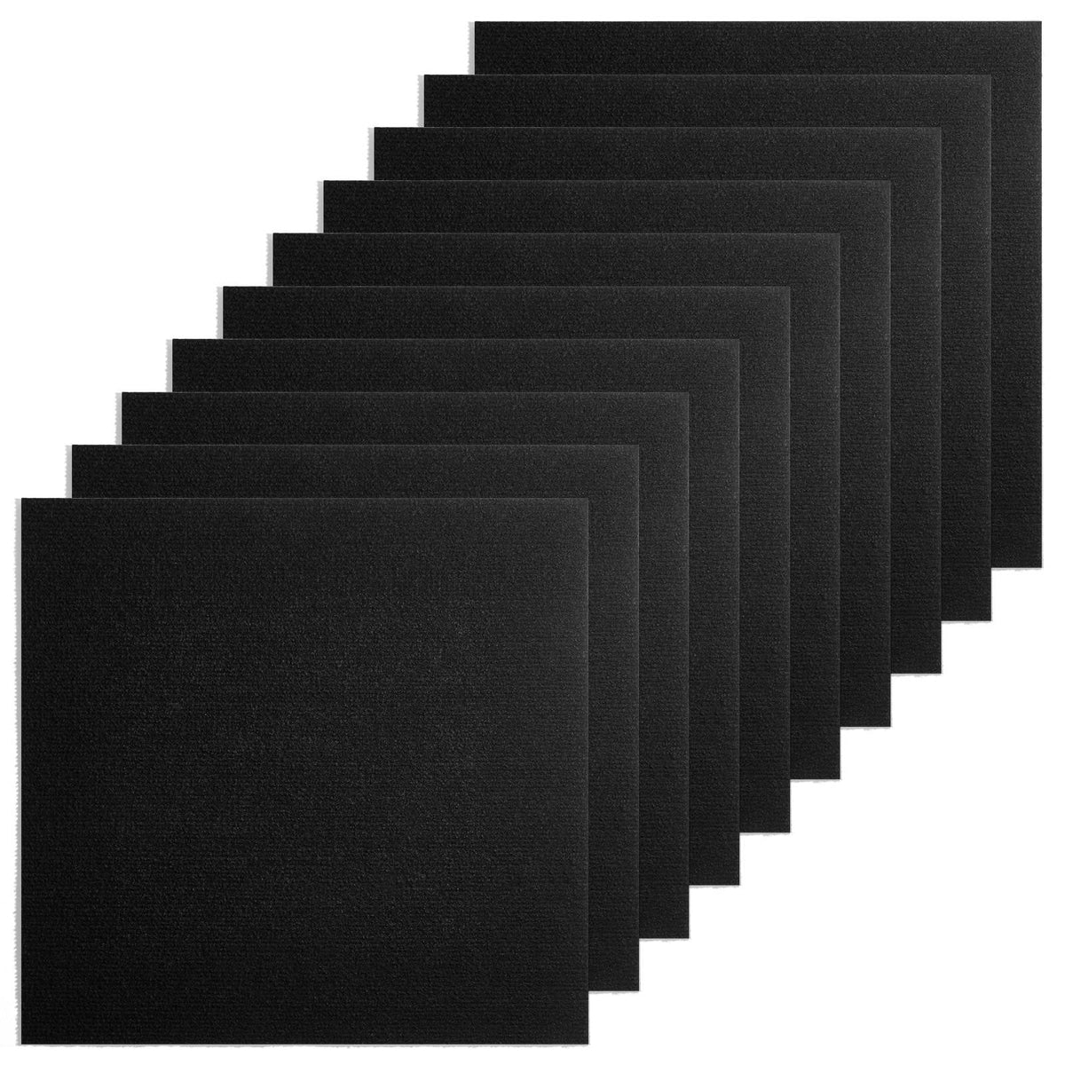 Self-Adhesive Carpet Tiles 50 x 50 cm - 10 Pack