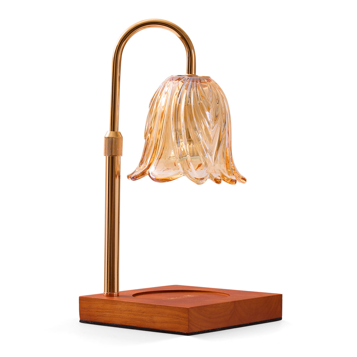 Candle Warmer Lamp with Timer & Dimmer - Gold