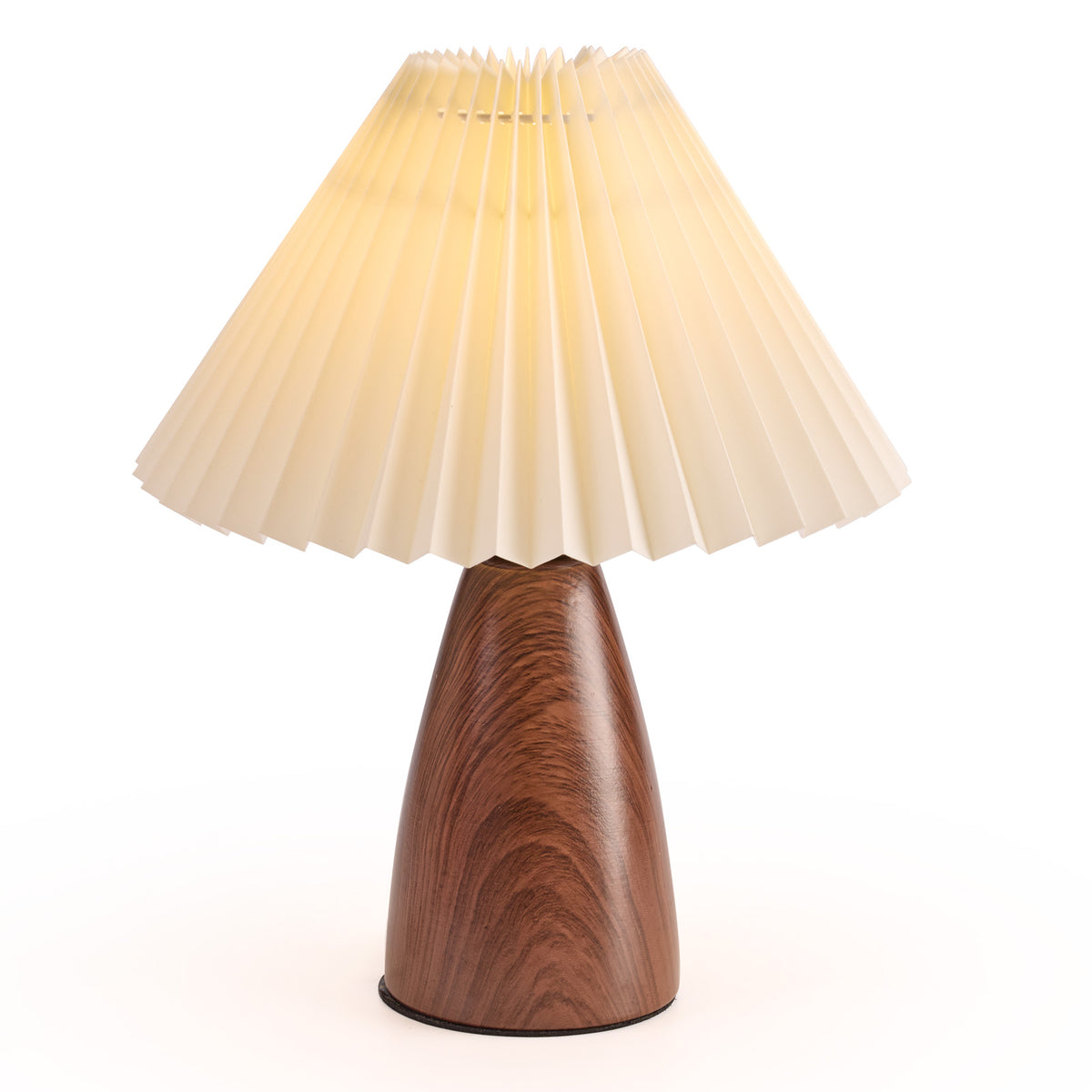 Bedside Lamp Twin Pack - Mocha Walnut