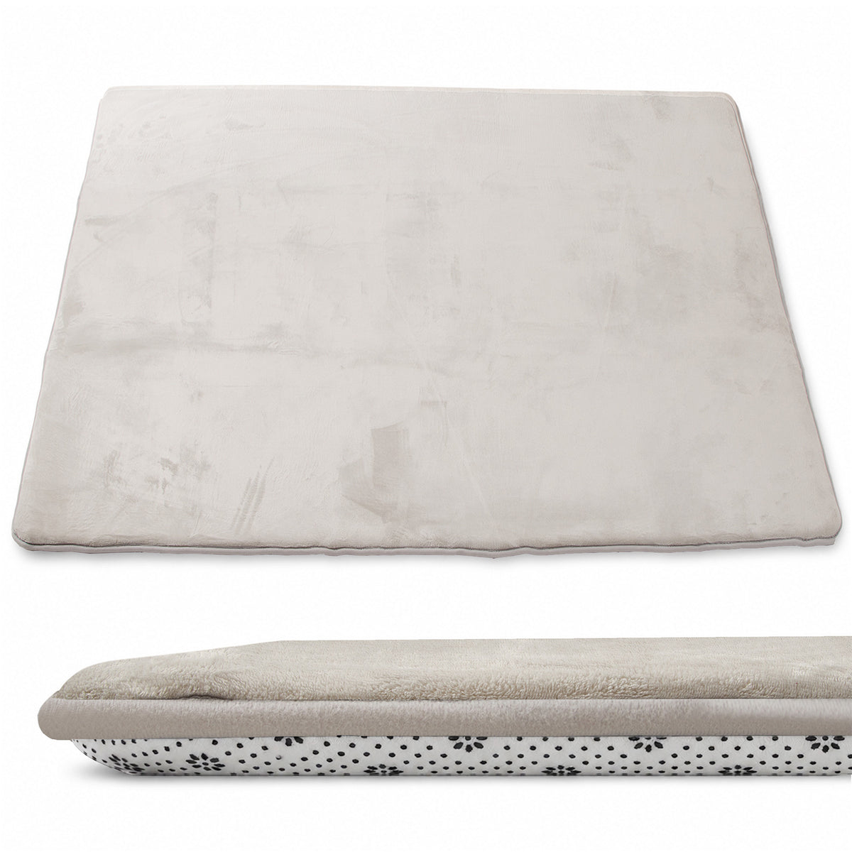 Extra-Thick Grey Baby Play Mat