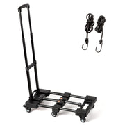 Folding 6-Wheel Trolley with Bungee Cord