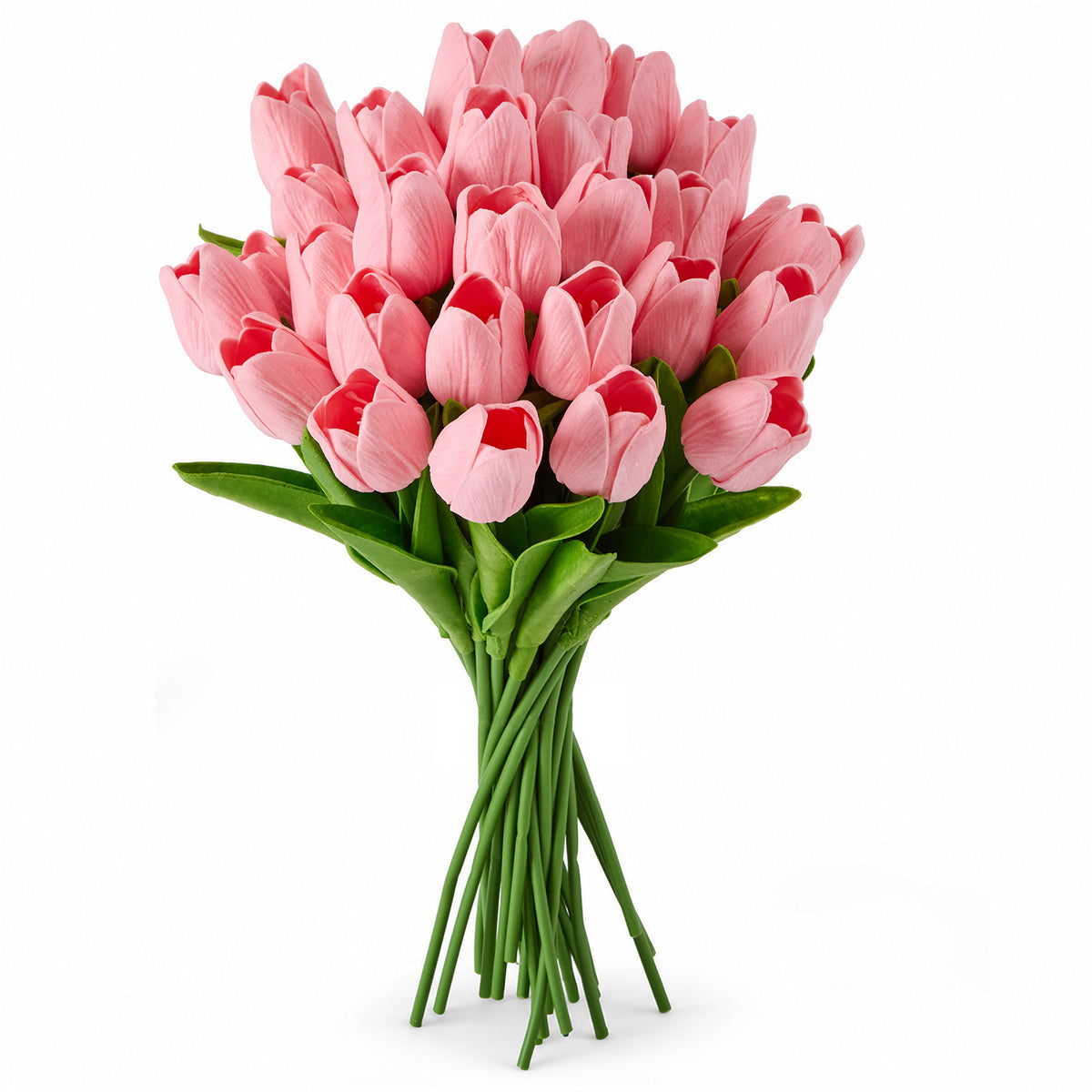 Artificial Tulips - Pink, 30 Stems