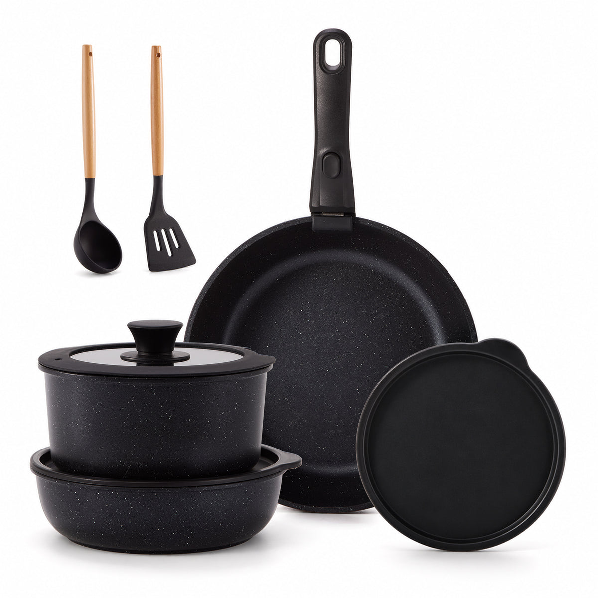 9-Piece Non-Stick Cookware Set
