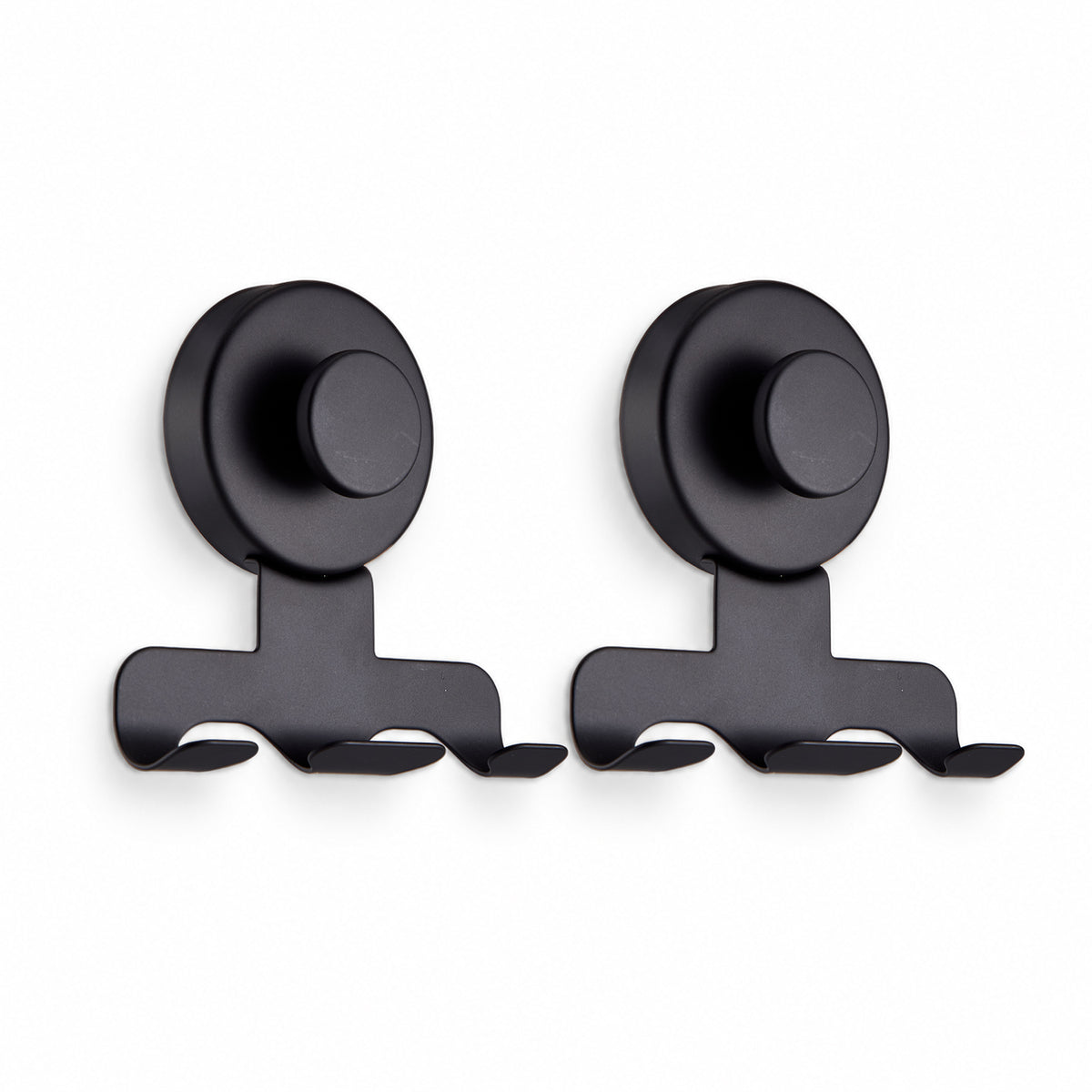 Suction Razor Holder - Black - 2 Pack