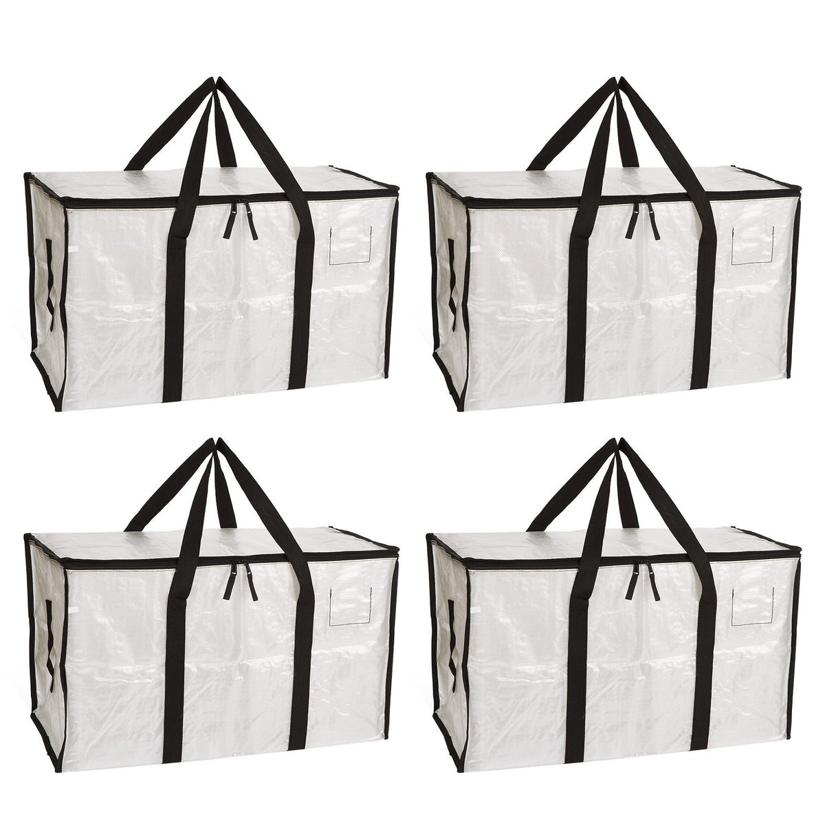 Heavy-Duty Reusable Moving Bags - 4 Pack