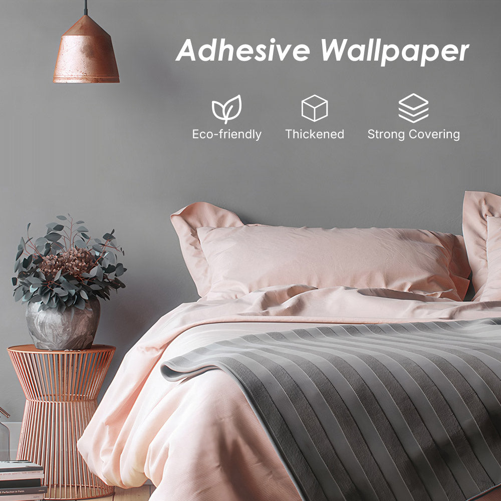 Peel & Stick Wallpaper 60 cm x 10 m - Grey