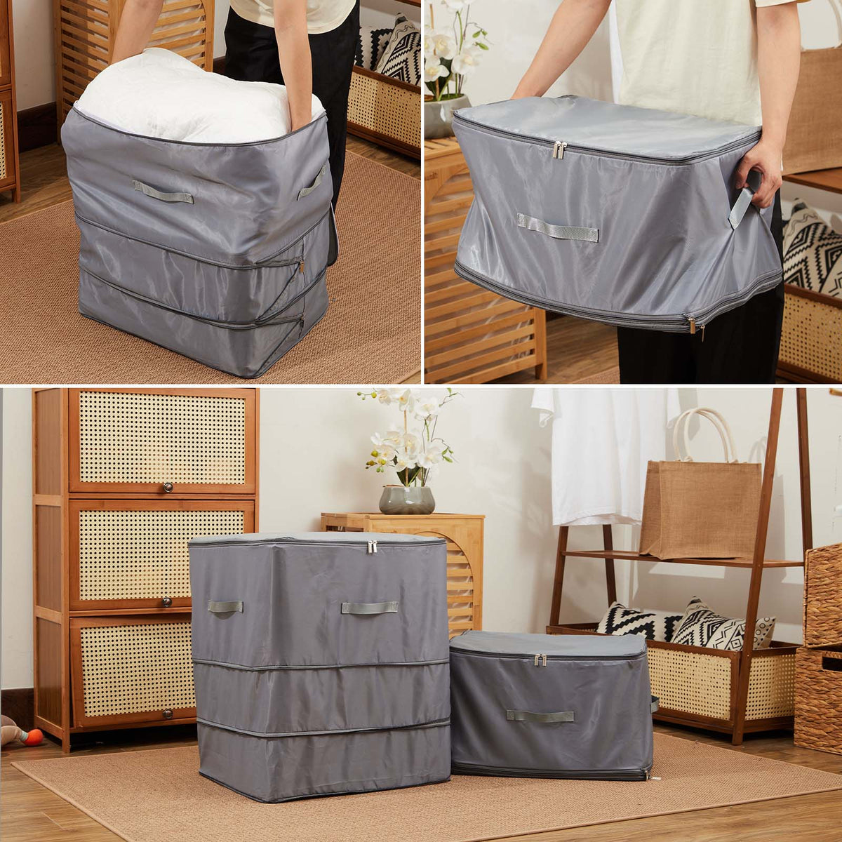 Compression Bedding Storage Bags – 2 Pack