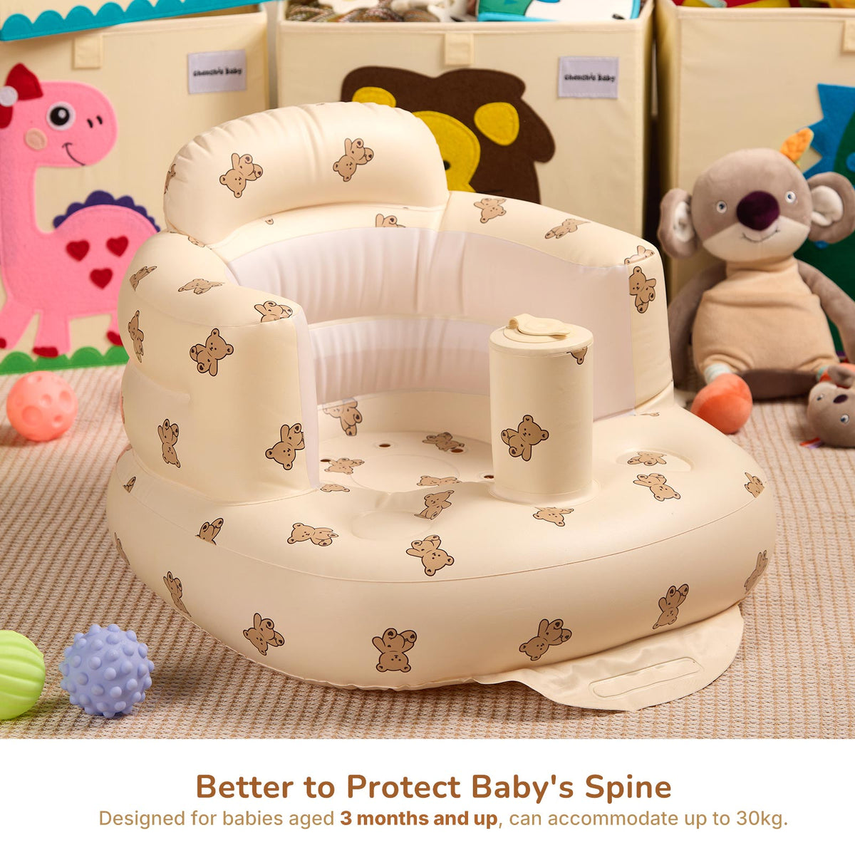 Inflatable Baby Sitting Support Seat