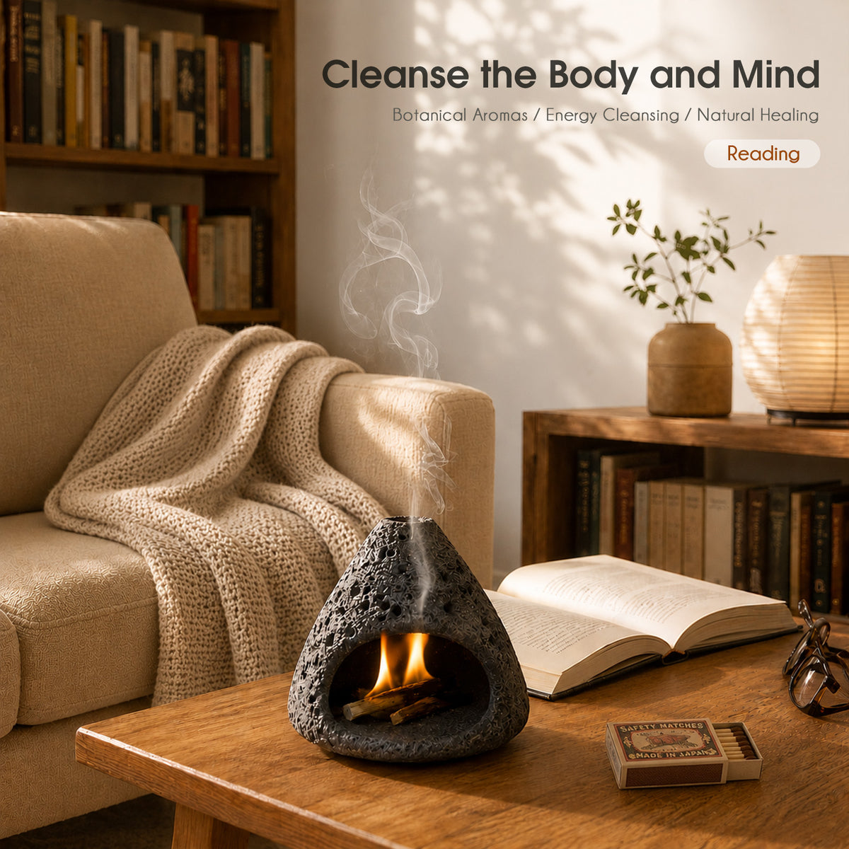 Palo Santo and Sage Incense Burner