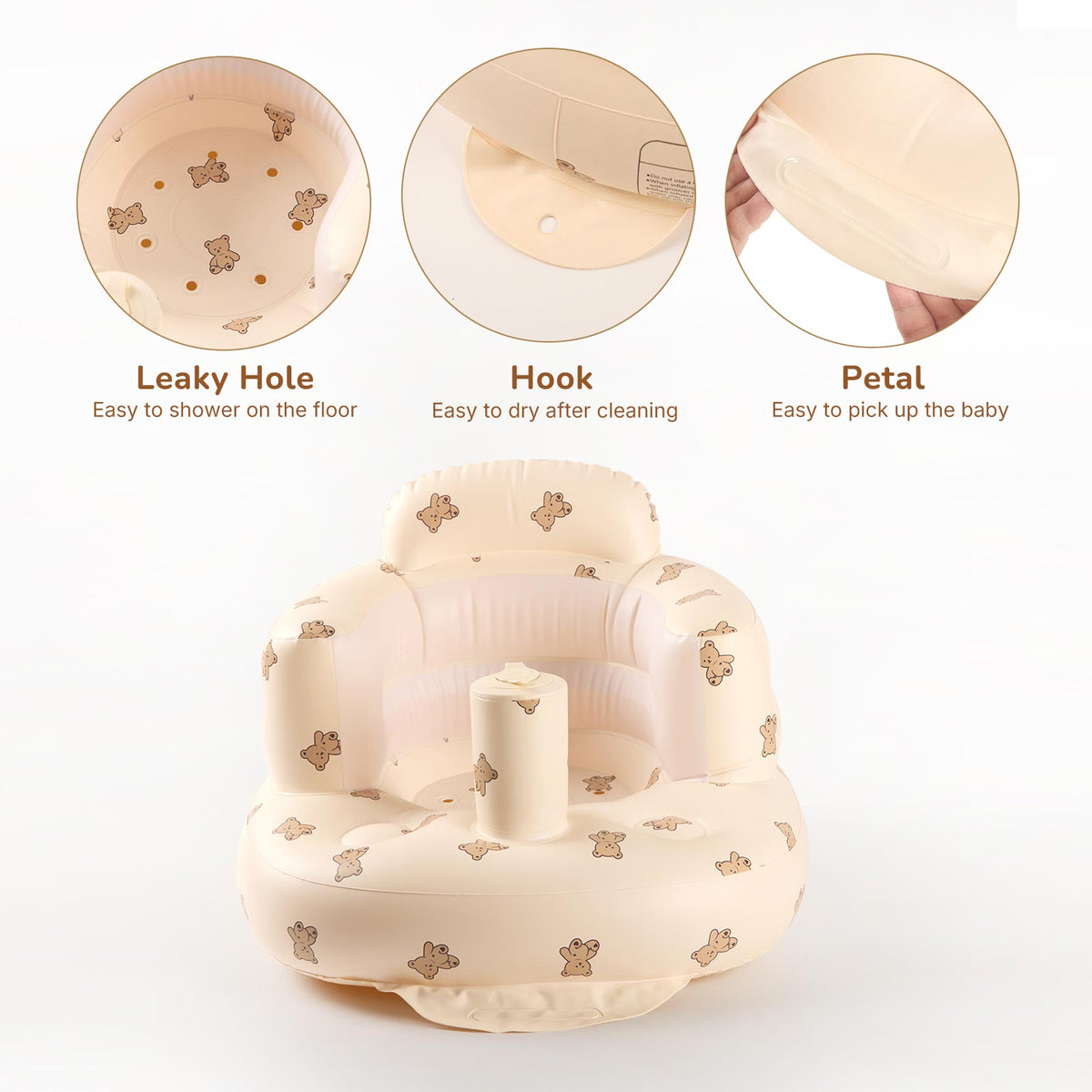 Inflatable Baby Sitting Support Seat