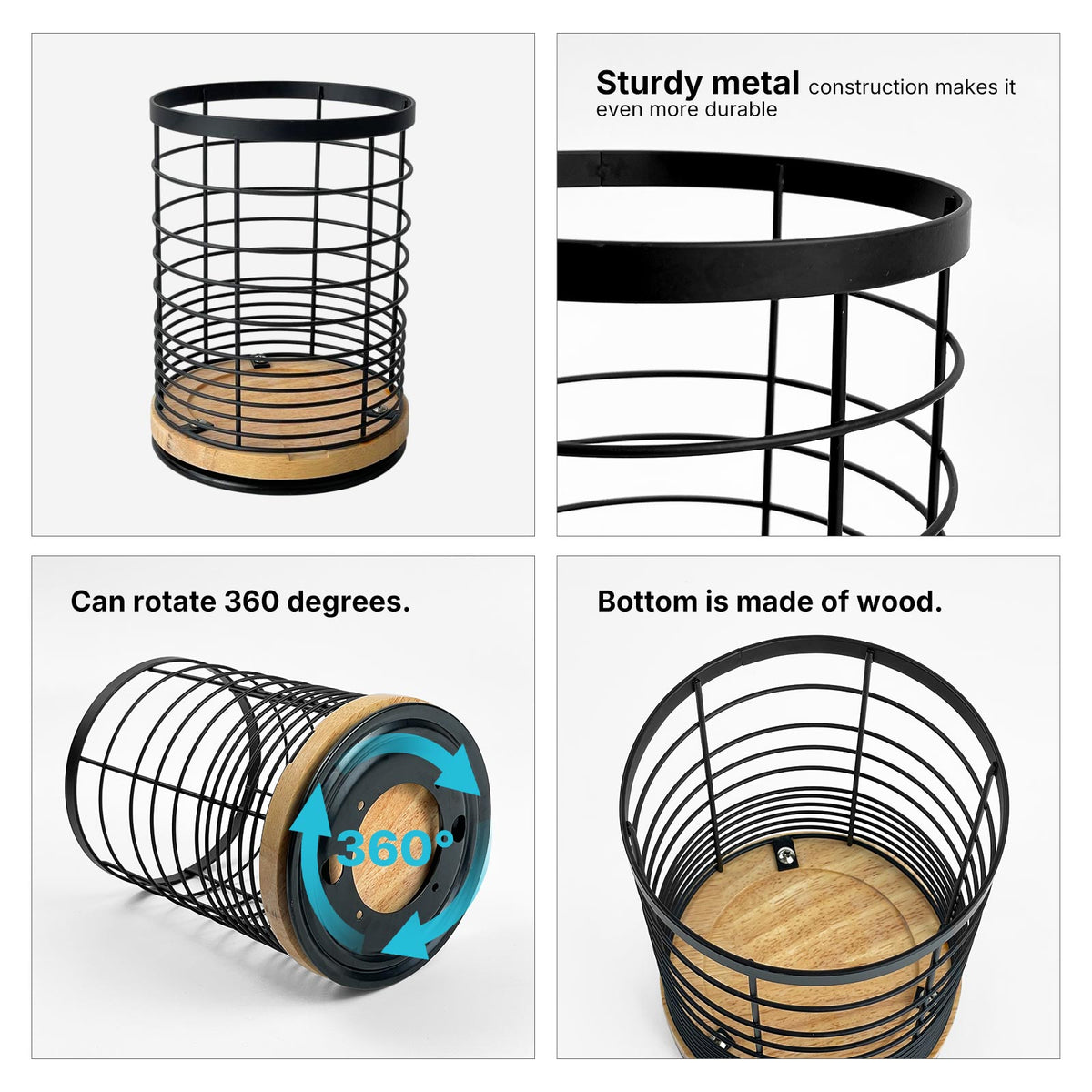 Rotating Kitchen Utensil Holder