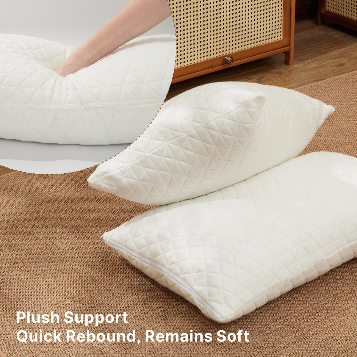 Adjustable Shredded Memory Foam Pillow