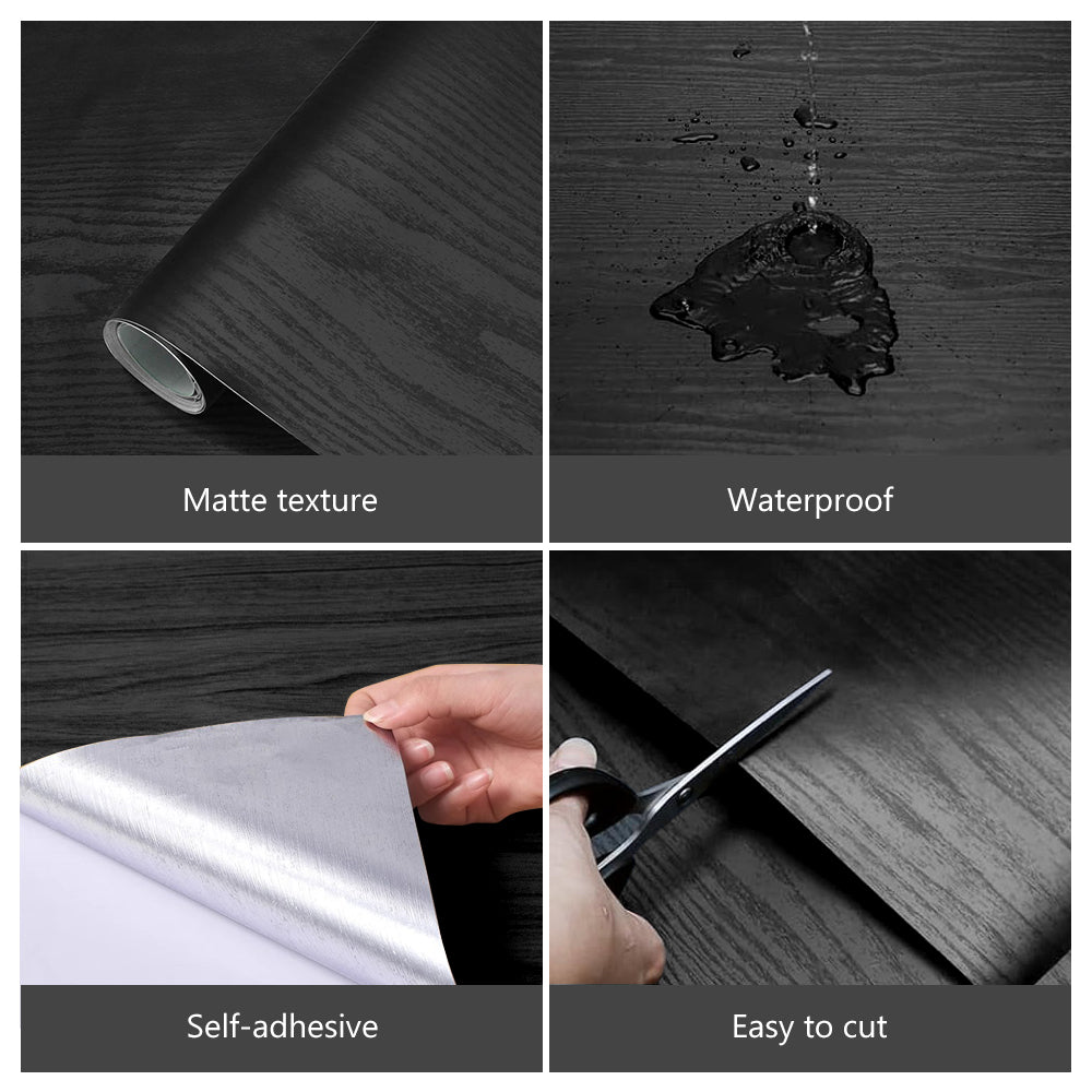 Woodgrain Peel & Stick Wallpaper 60 cm x 10 m