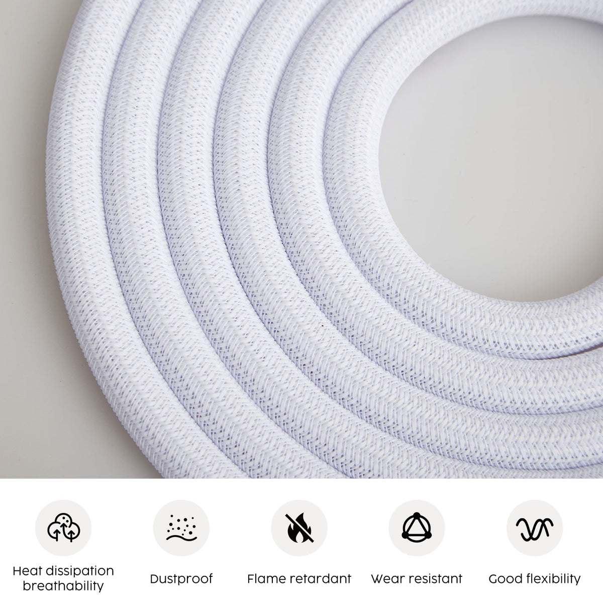 Self-Closing Split Cable Sleeve – 3 m