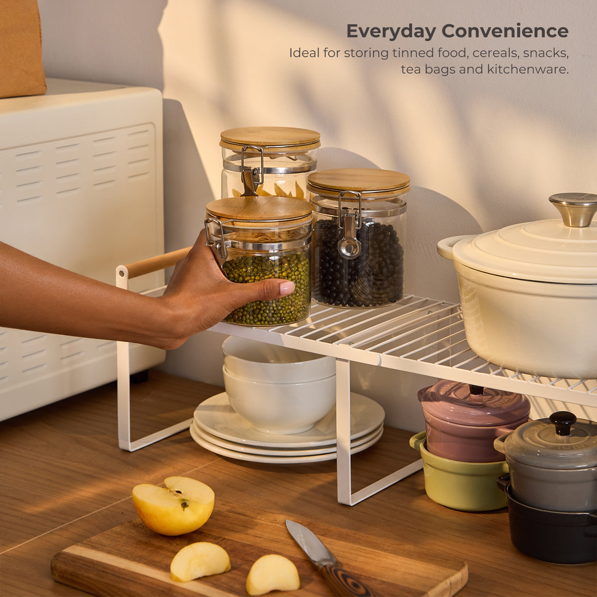 Expandable Kitchen Cabinet Shelf