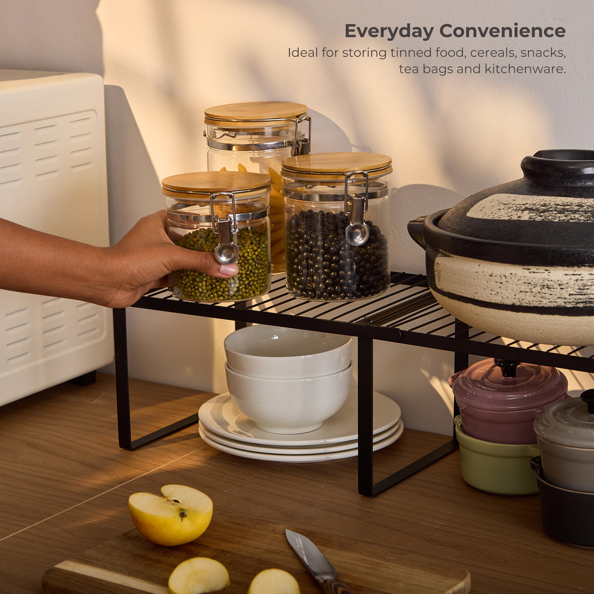 Expandable Kitchen Cabinet Shelf