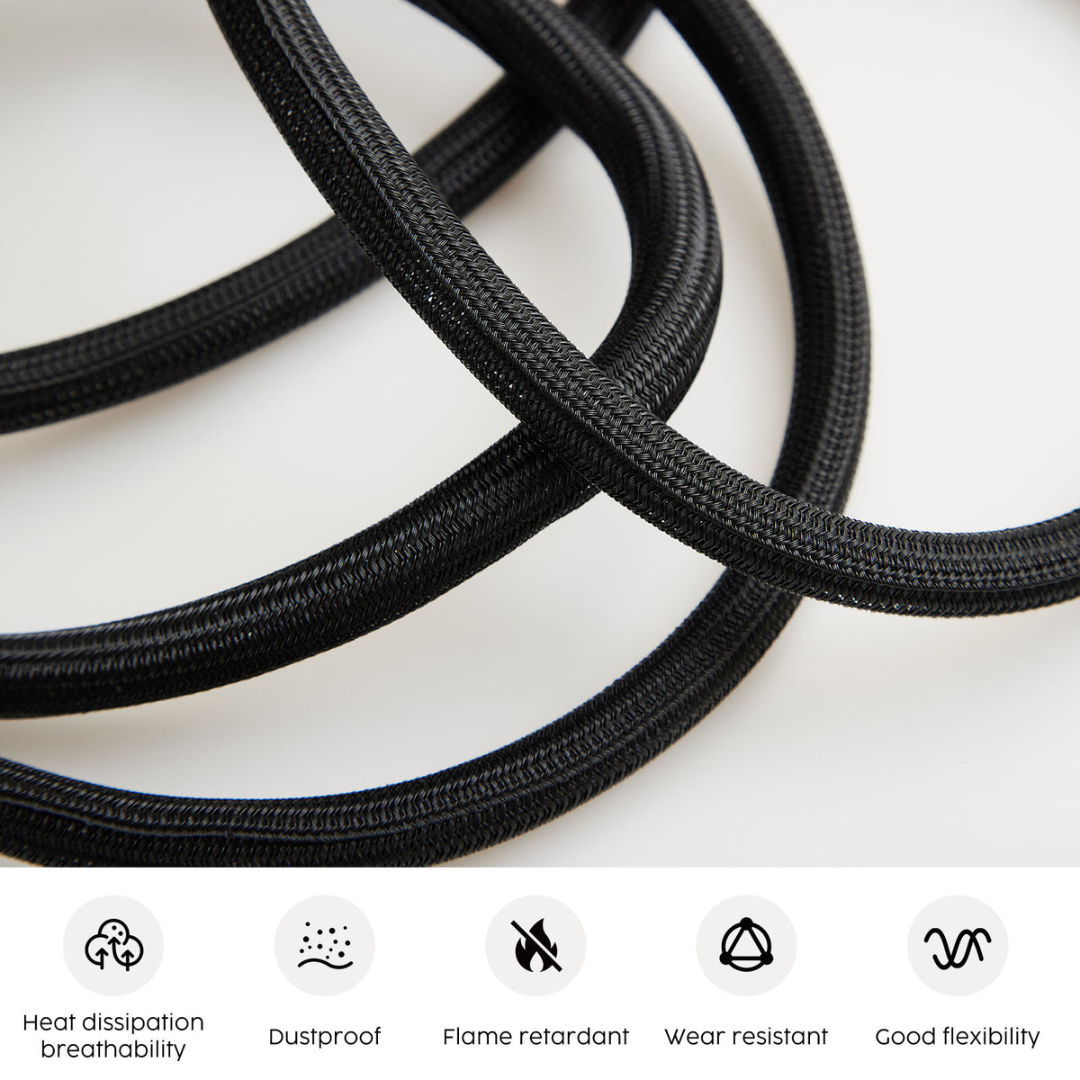 Self-Closing Split Cable Sleeve – 3 m