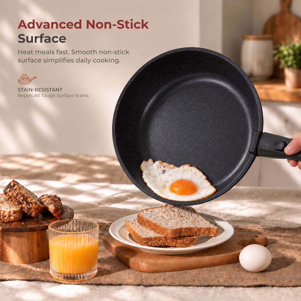 9-Piece Non-Stick Cookware Set