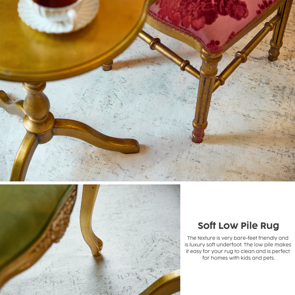 Washable Boho Rug – Sand