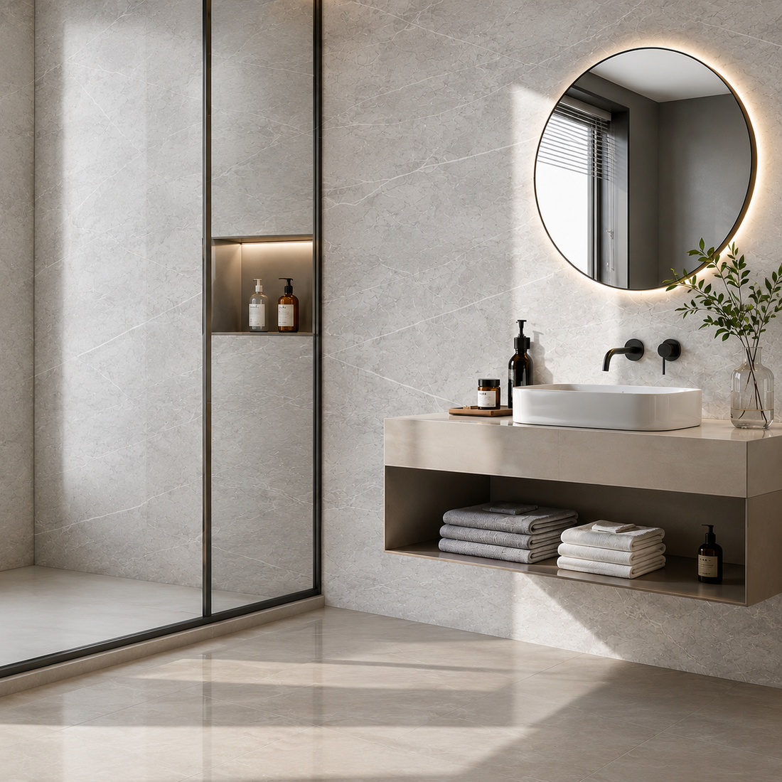 Self-Adhesive PVC Stone Wall Tile