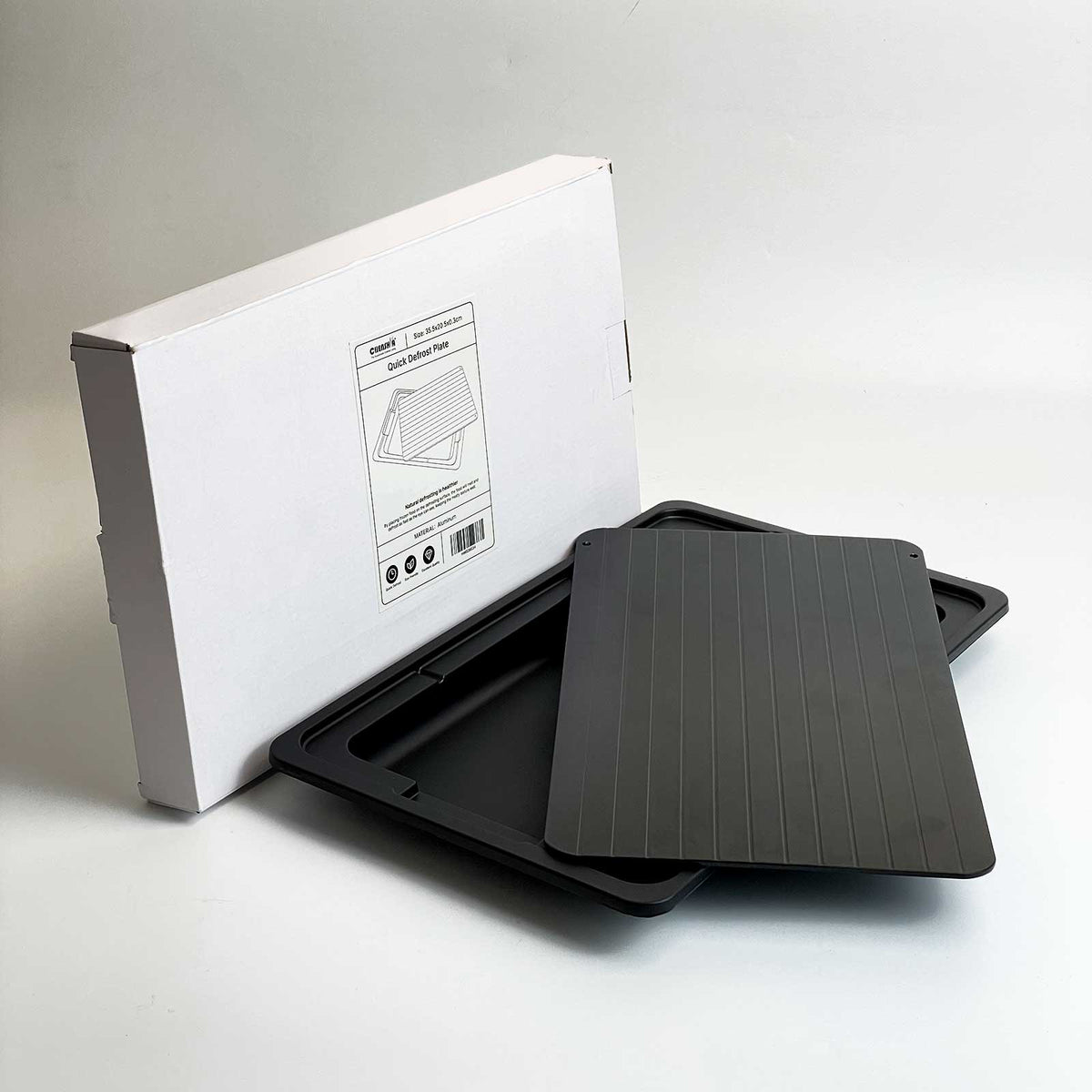 Aluminium Defrosting Tray with Drip Plate