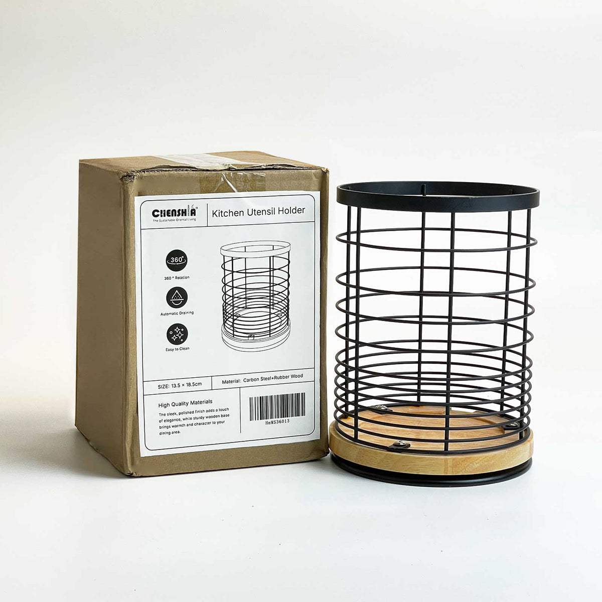Rotating Kitchen Utensil Holder