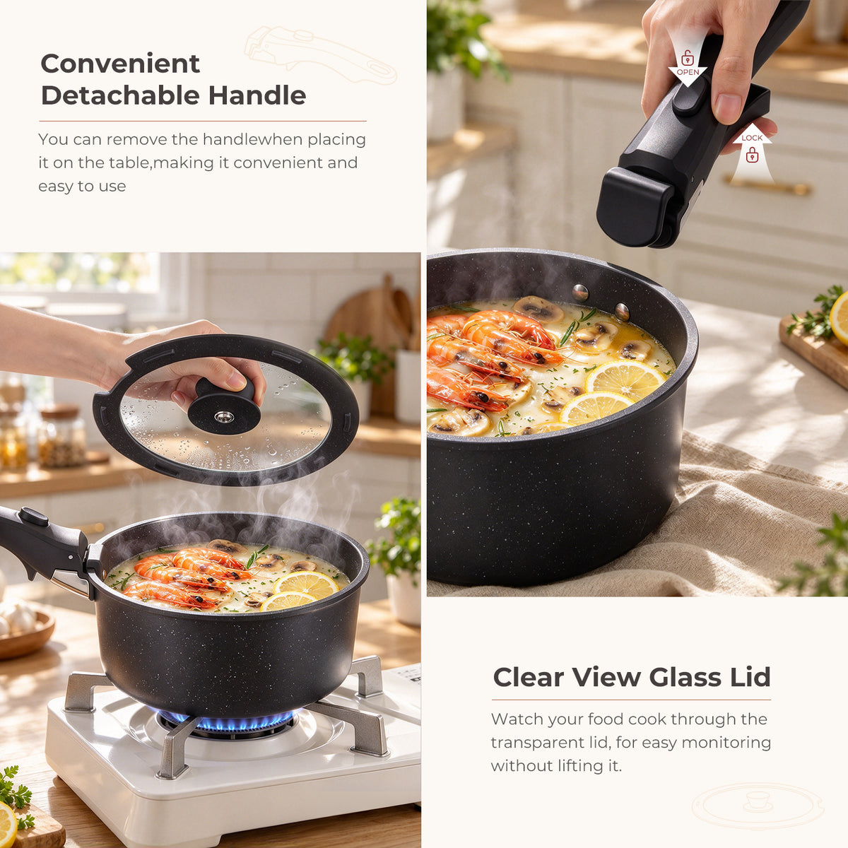 9-Piece Non-Stick Cookware Set