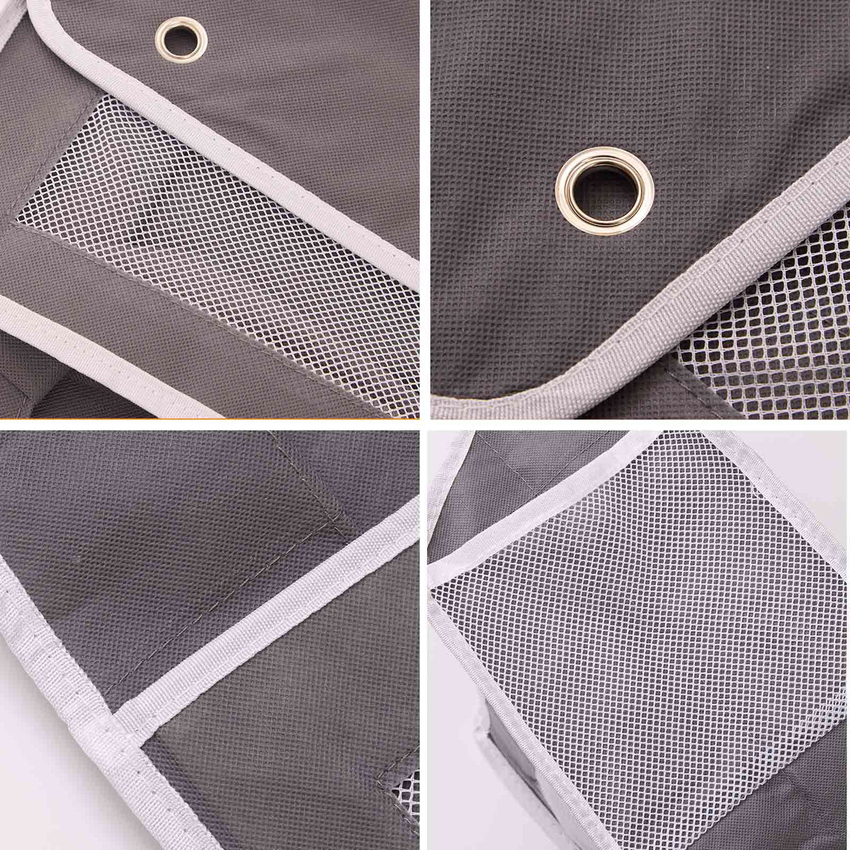 5-Tier Over-Door Storage Organiser – Grey