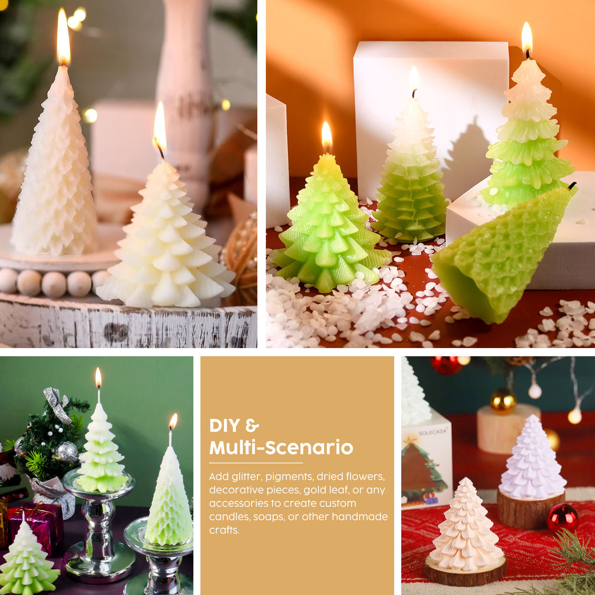 Christmas Tree Silicone Mould Kit