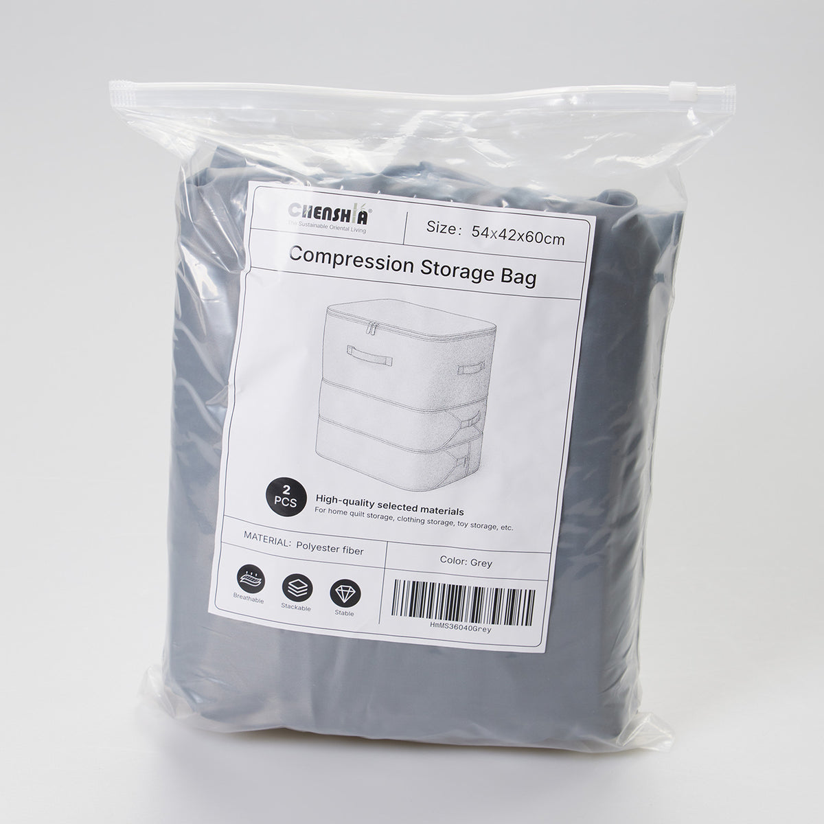 Compression Bedding Storage Bags – 2 Pack