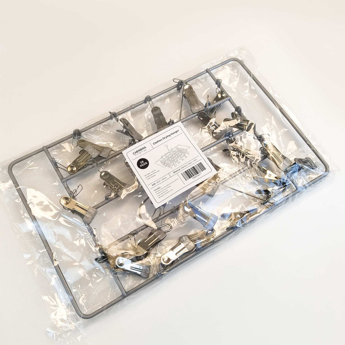28-Clip Rotating Laundry Drying Rack