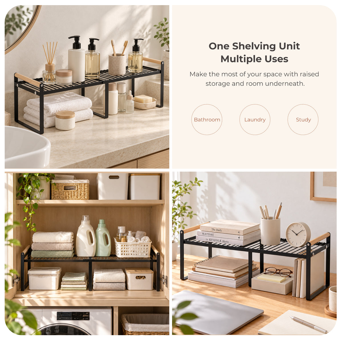Expandable Kitchen Cabinet Shelf