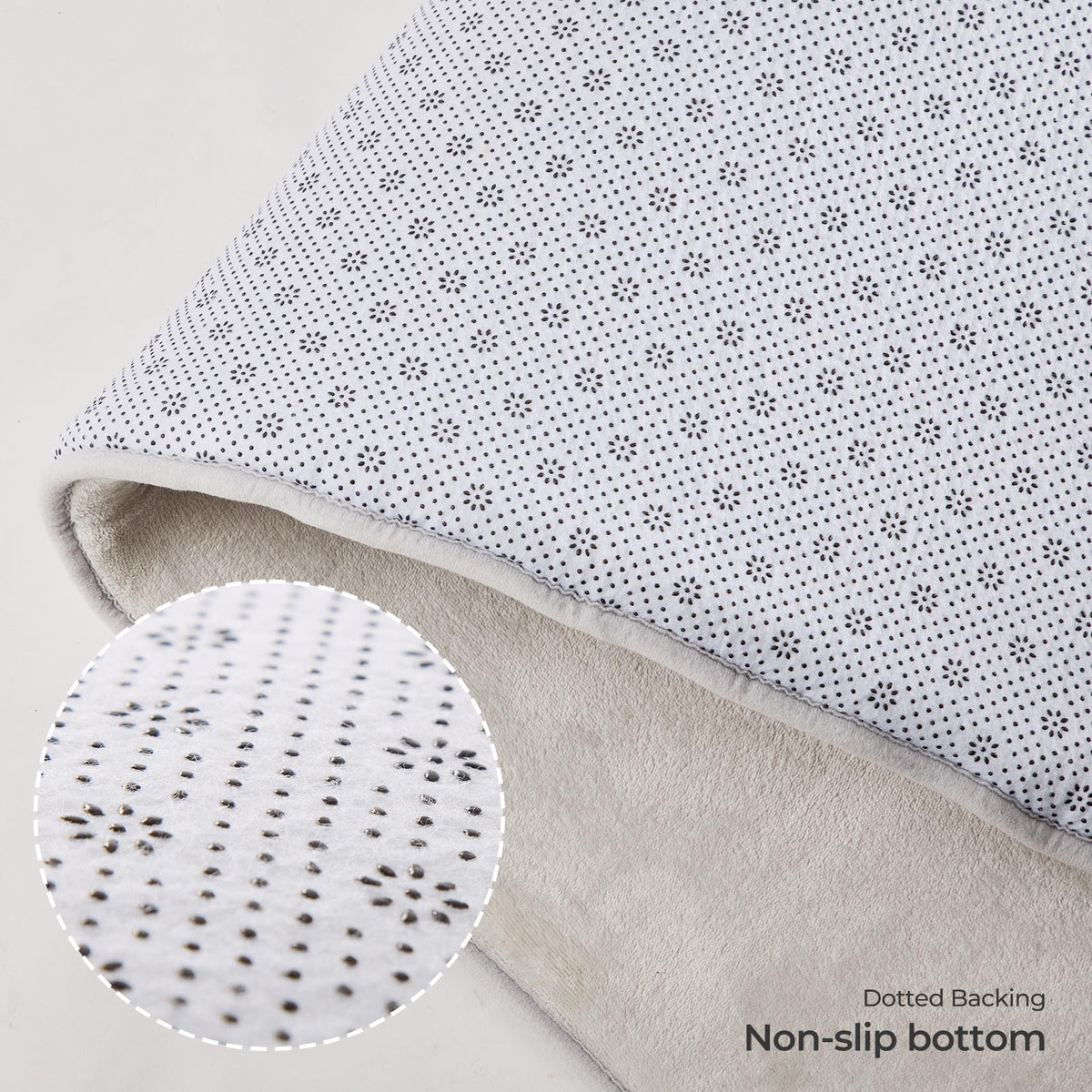 Extra-Thick Grey Baby Play Mat