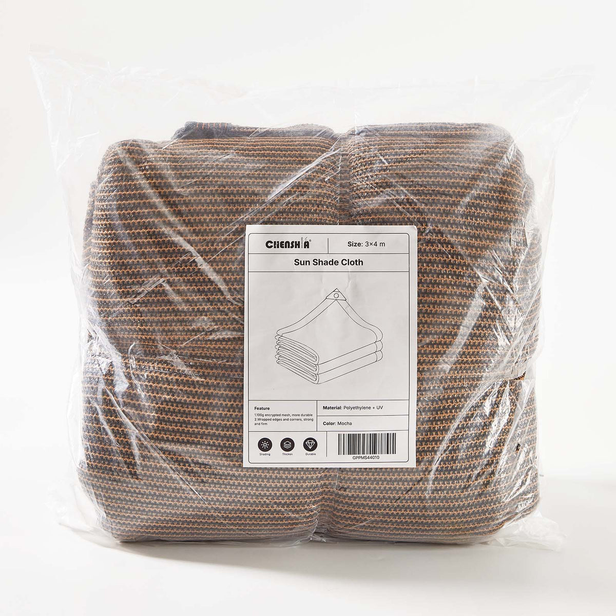 Garden Shade Cloth with Eyelets –  3m x 4m