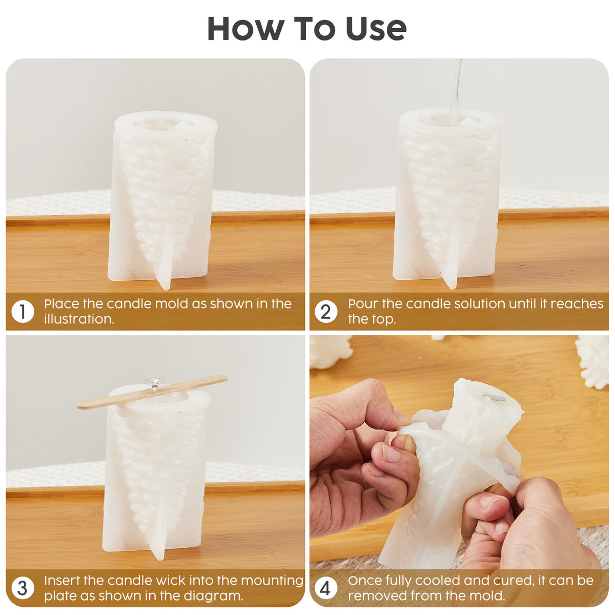 Christmas Tree Silicone Mould Kit