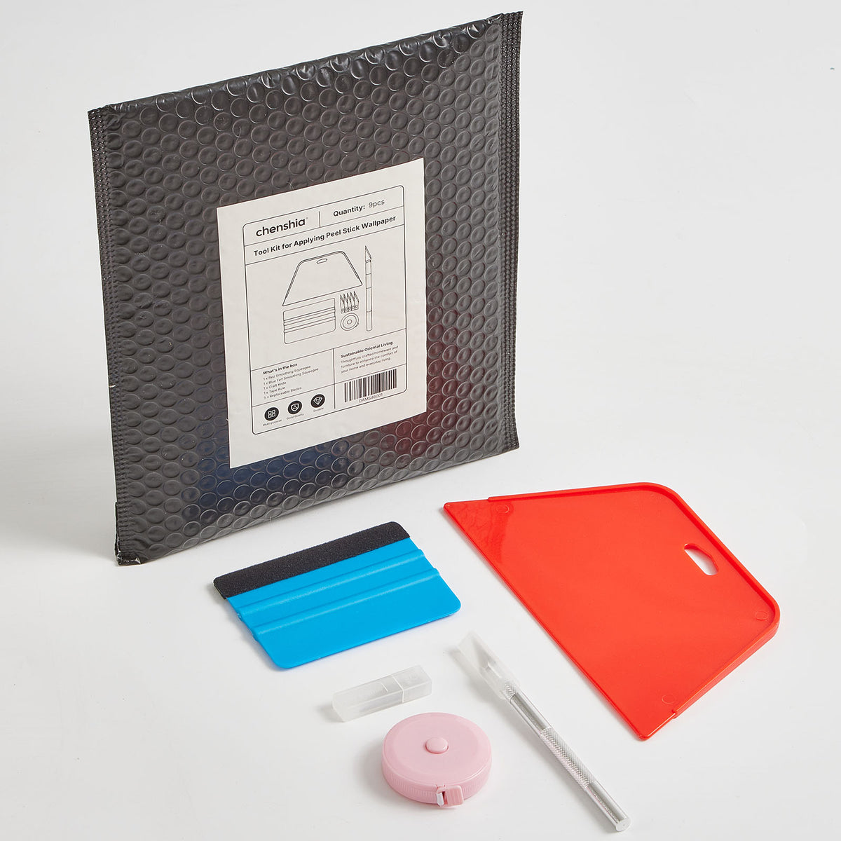 Wallpaper & Vinyl Smoothing Tool Kit