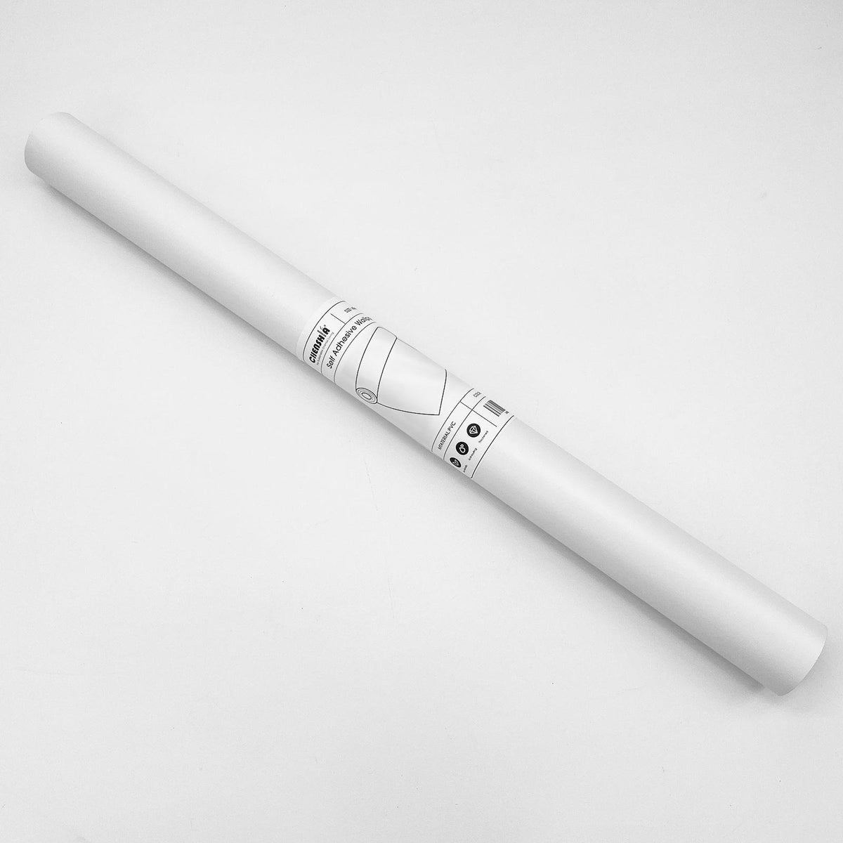 Peel & Stick Wallpaper 60 cm x 10 m - White
