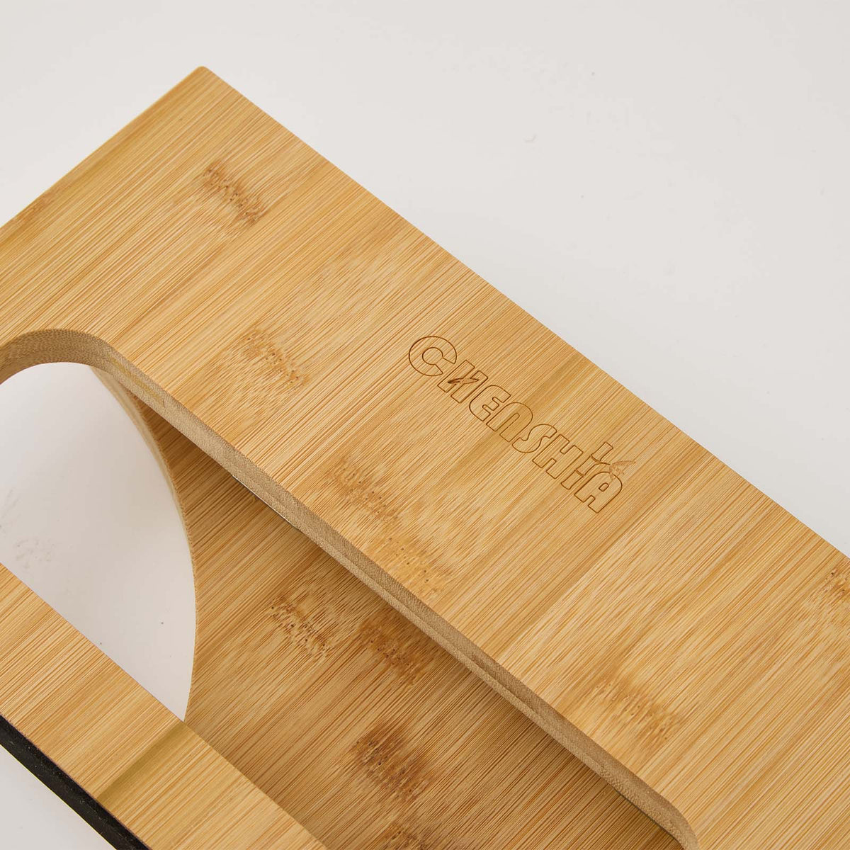 41cm Foldable Bamboo Toilet Stool with Non-Slip Footrest