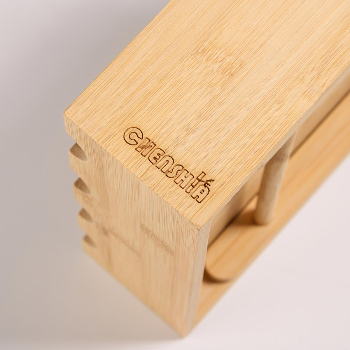 3-Tier Bamboo Spice Rack with 12 Glass Jars