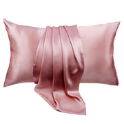 Rose Pink Mulberry Pure Silk Pillowcase Set