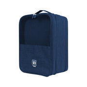 3-Layer Travel Shoe Organizer Bag - Blue