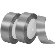 Grey Satin Ribbon Set (25 mm × 22 m)