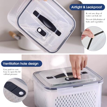 Chenshia 5pc Fridge Storage Container Set